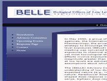 Tablet Screenshot of belleonline.com